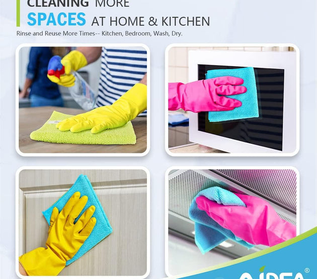 AIDEA Microfiber Cleaning Cloths