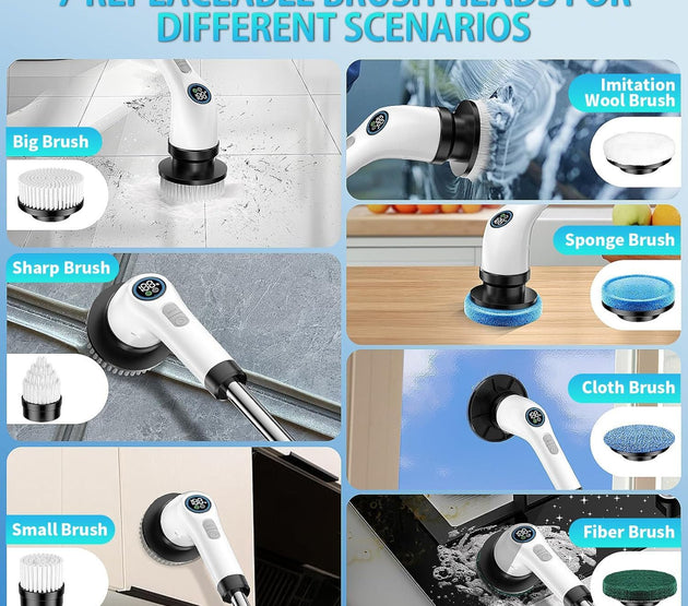 FYDEE Electric Spin Scrubber
