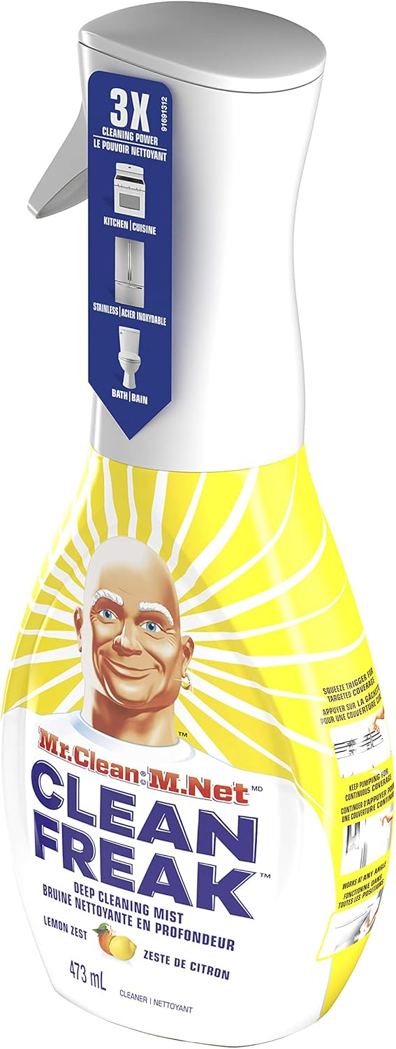 Mr. Clean All Purpose Cleaner, Clean Freak Deep Cleaning Surface Cleaner Spray