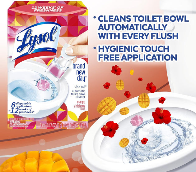 Lysol Click Gel Toilet Bowl Cleaner